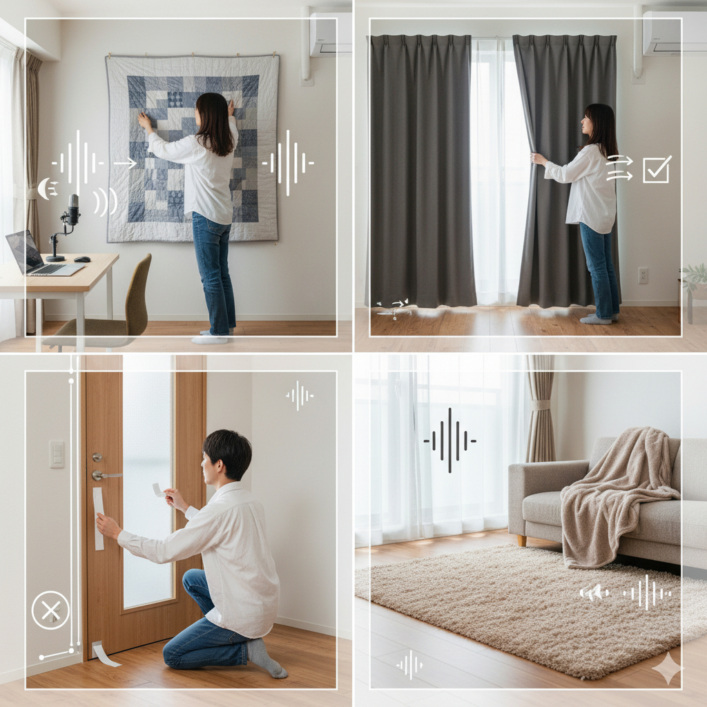防音対策で布団を賢く活用するコツ
