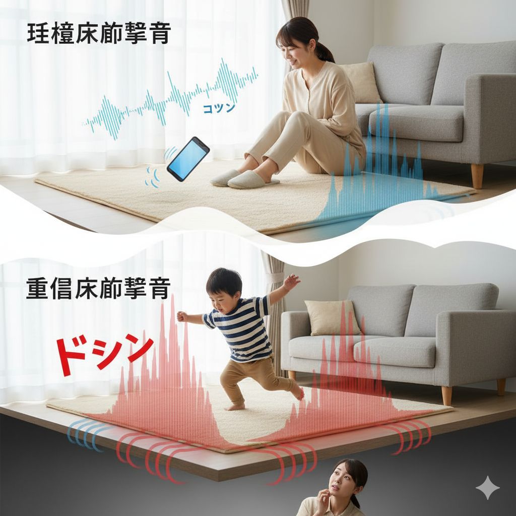 防音マットで対策できる音の種類