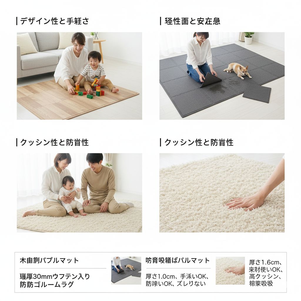 ニトリのおすすめ防音マット3選