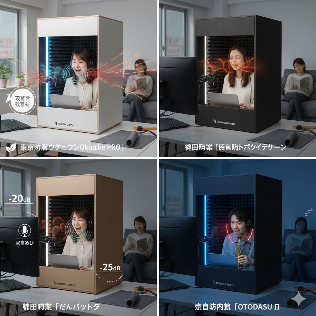 賃貸で使える簡易防音室の選び方