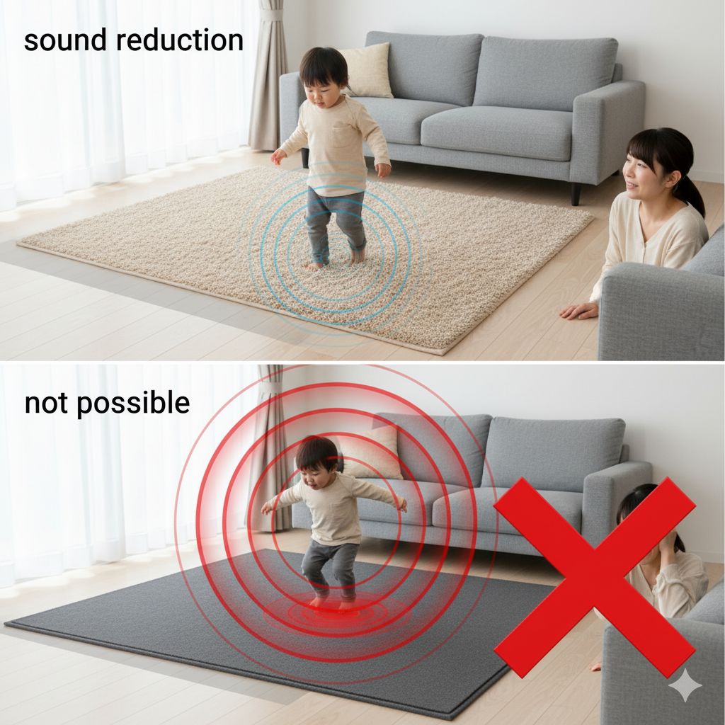子供の足音はニトリ製品で対策可能？