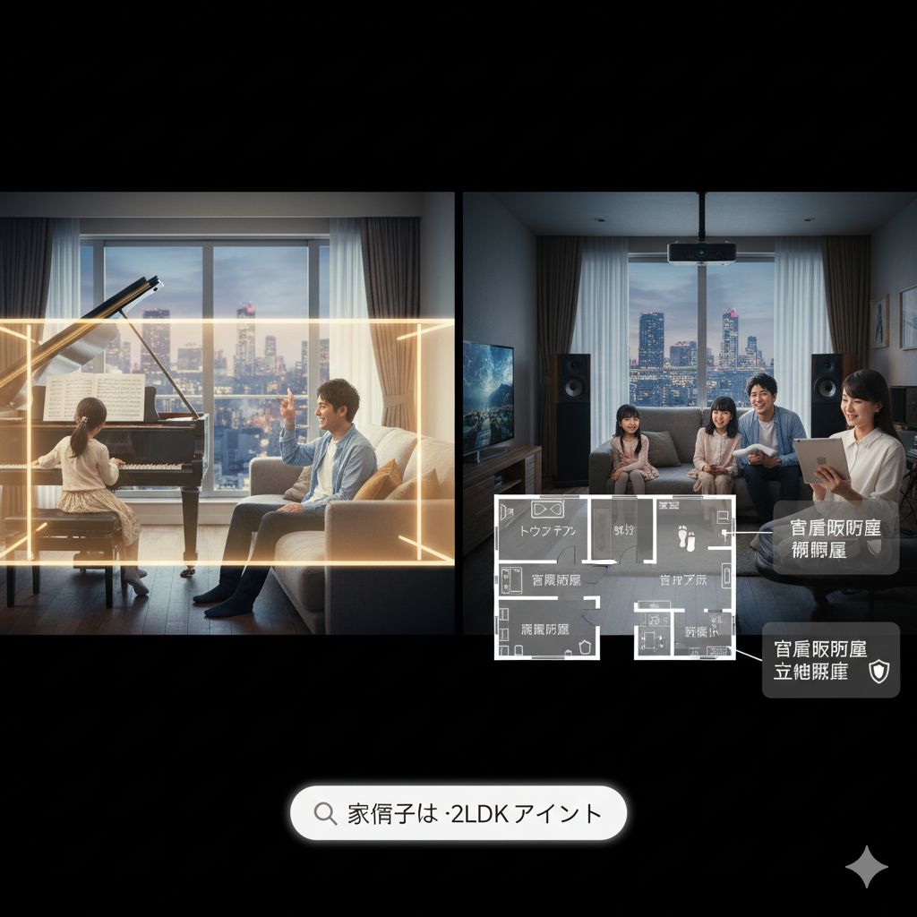 ファミリー向け防音賃貸2LDK