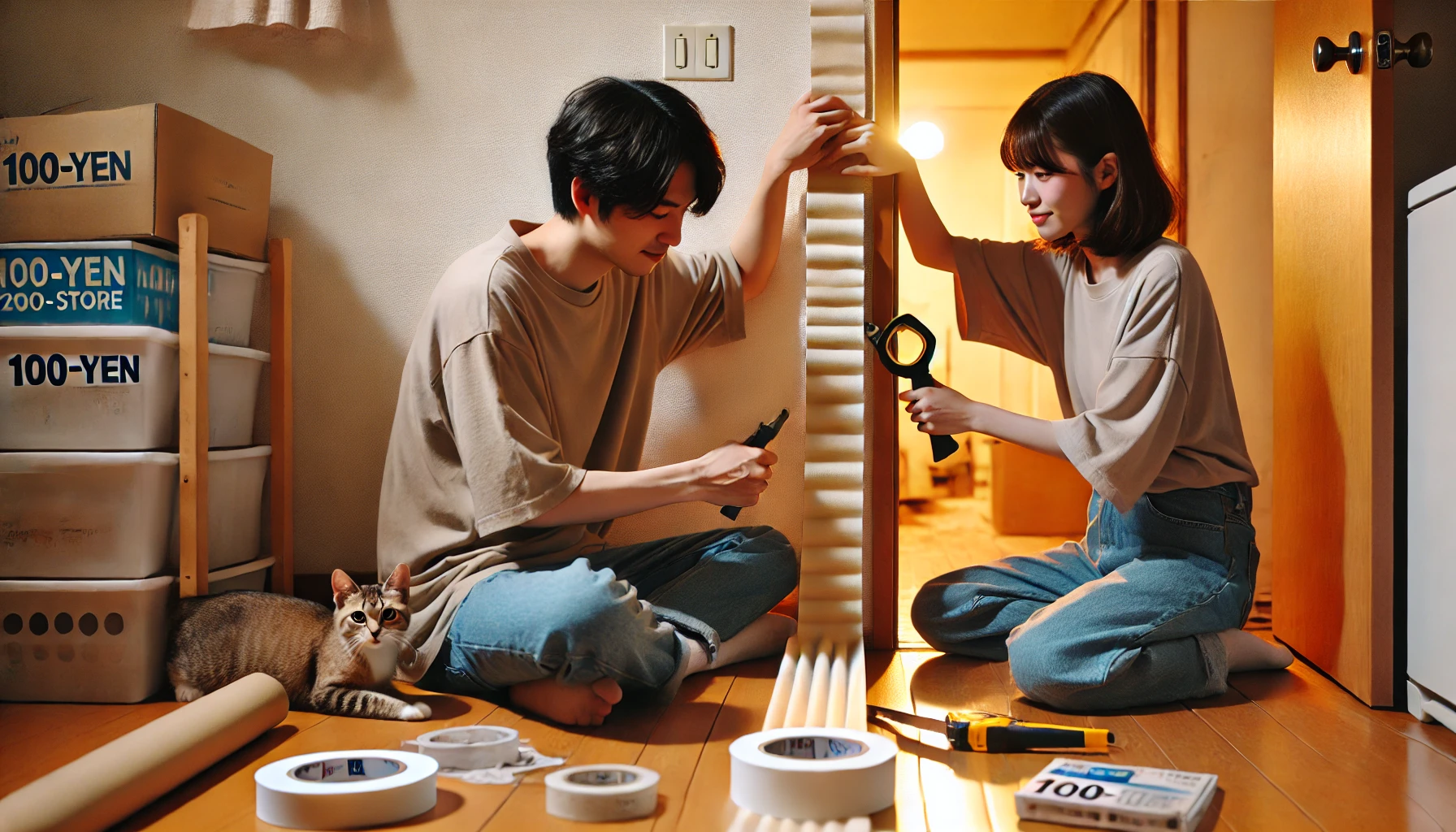 100均アイテムでできる防音DIY