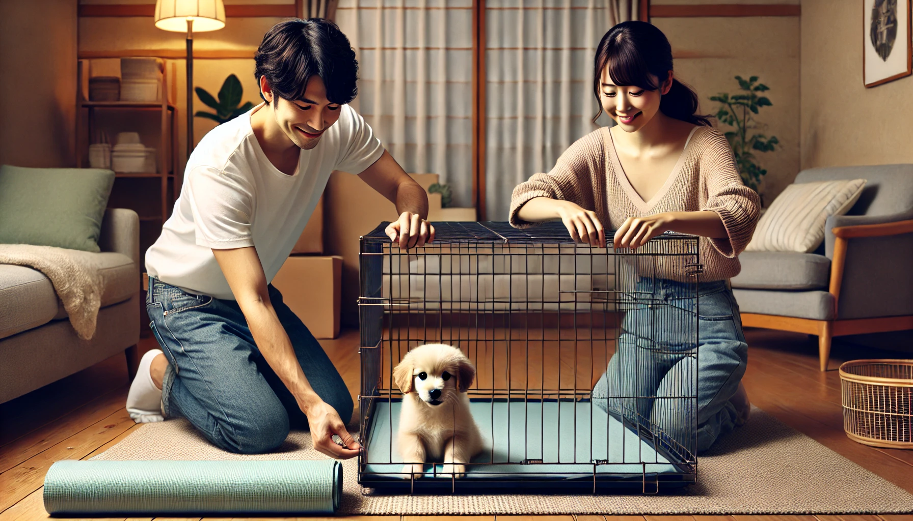 便利な犬ケージ防音シートの使い方