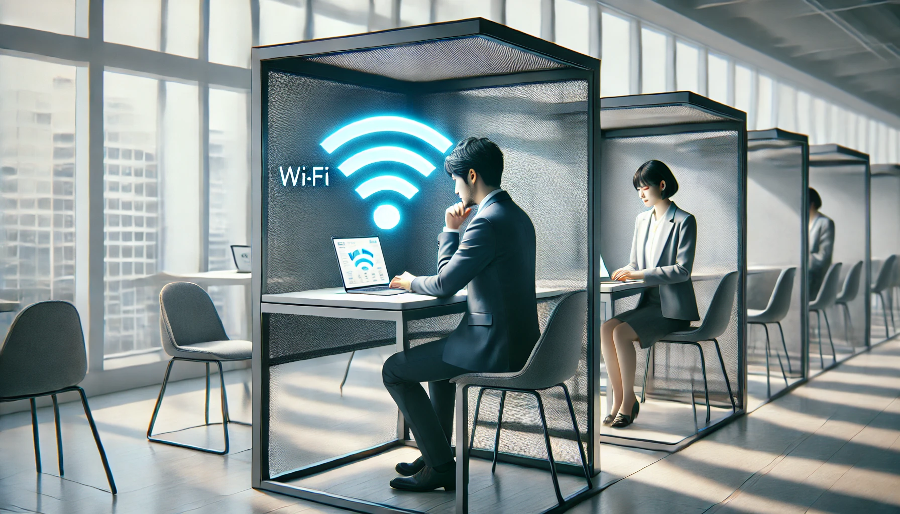 安定したwifi環境で作業できるか