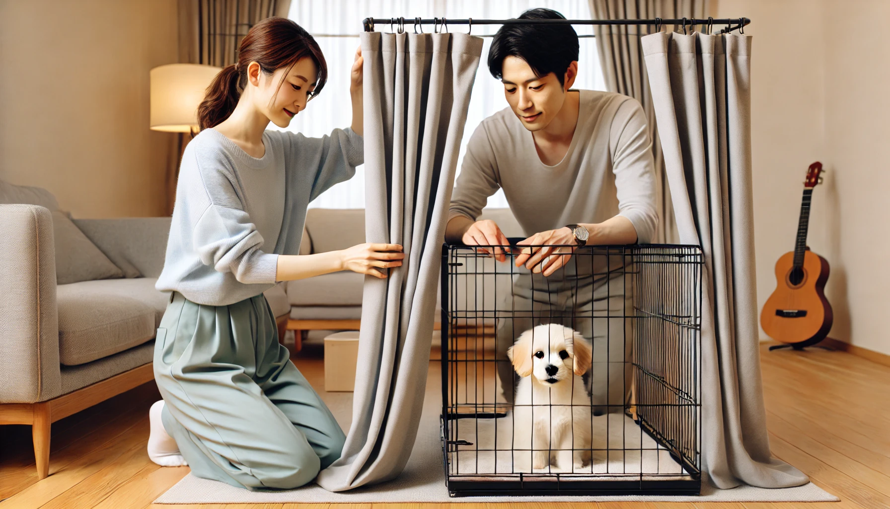 犬ケージ防音カーテンの活用法