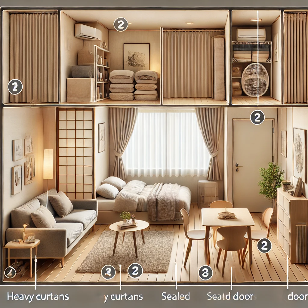 部屋から声が漏れない簡単な手順