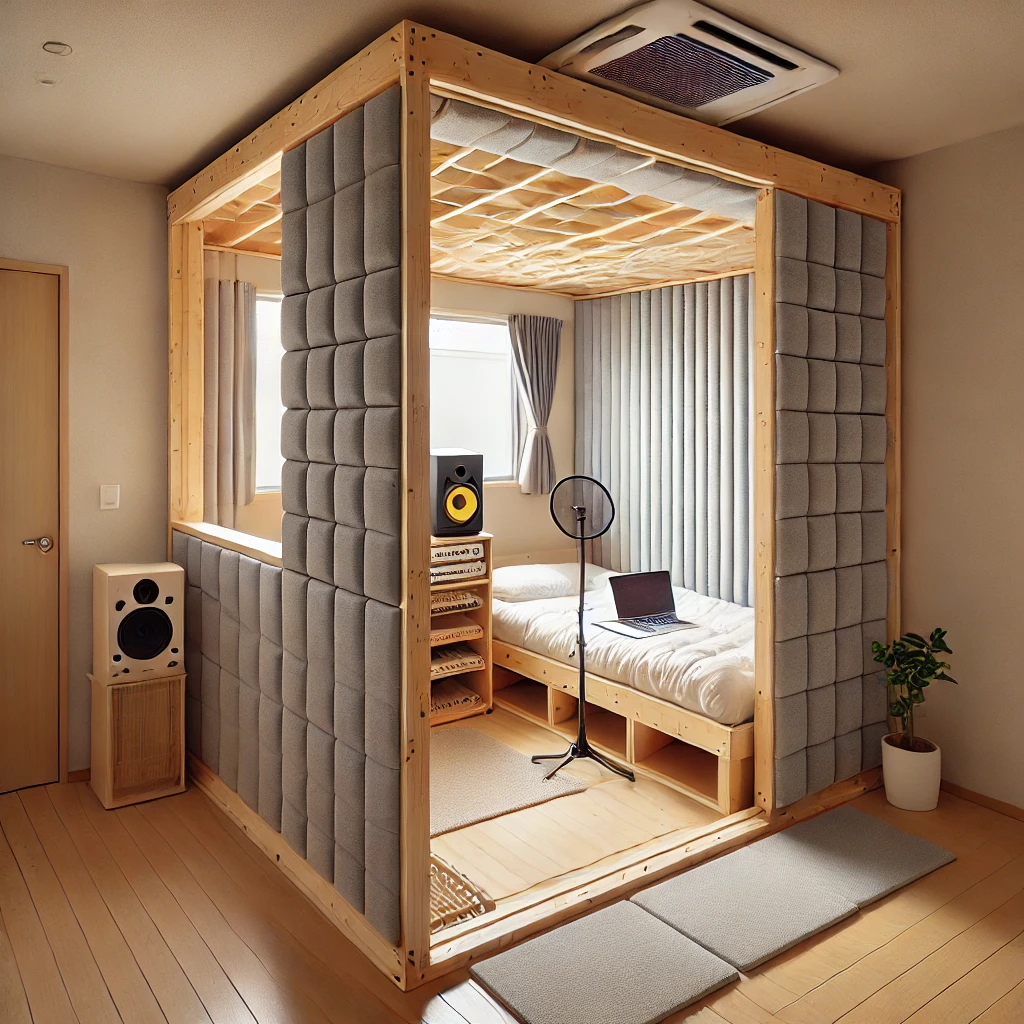 賃貸で実践する防音室DIY
