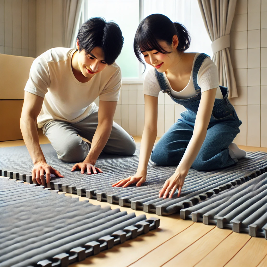 賃貸の床対策は防音マットが基本