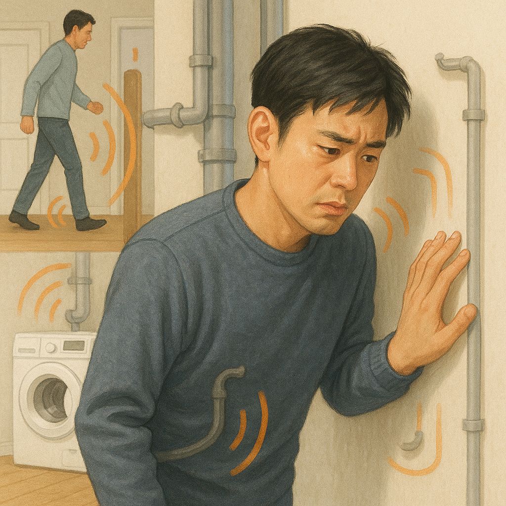 固体伝播音が伝わる原因