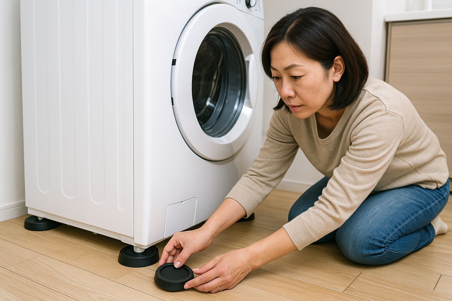 洗濯機や家電の固体伝播音対策
