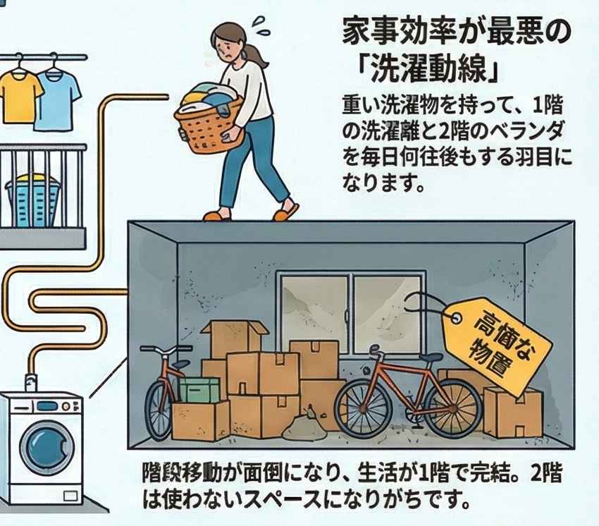 2階の開かずの間（物置）化