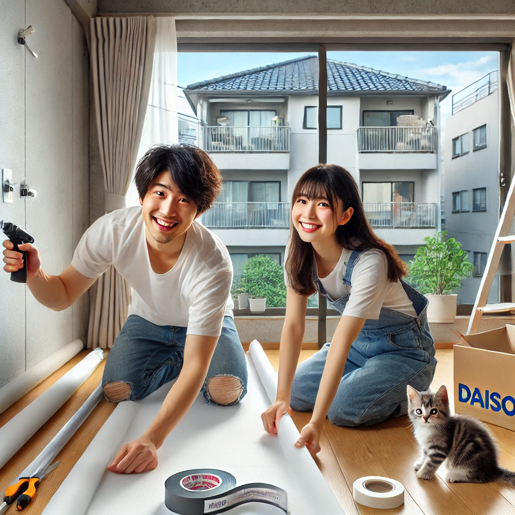 賃貸OKなダイソー防音シートDIY